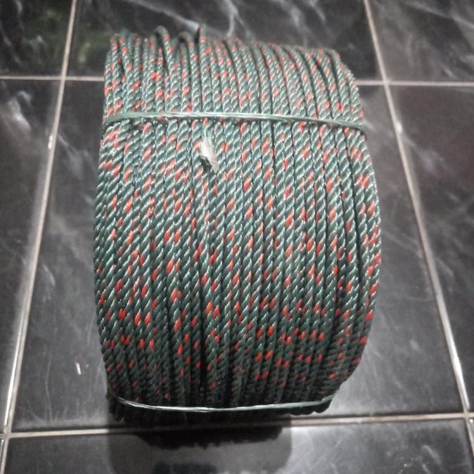 

Tali Tambang Ukuran 4Mm 1Roll Panjang -+200Meter Tali Tambang Pe New Stok