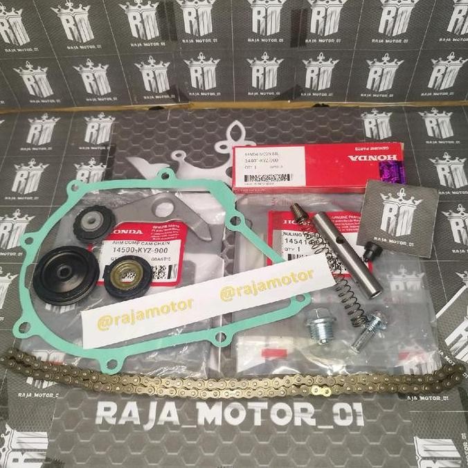 Murah 5 Item Keteng Set Kyz + Roll 2 Plat Tension + Suling Per Keteng Baud  Supra X 125 Helm In Blad