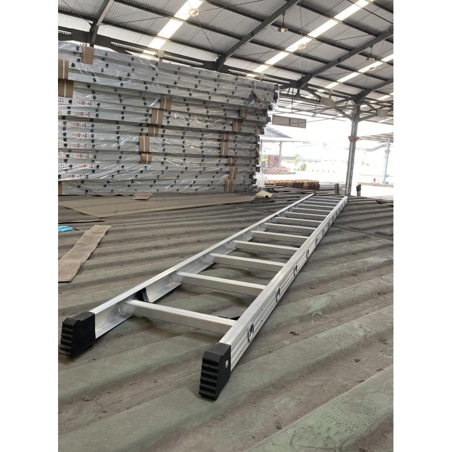 Aluminium Ladder Pipe Tangga Lipat Scaffolding Steger New Stok