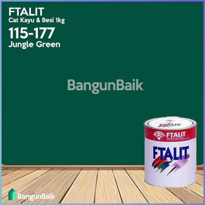 Spesial Kansai Ftalit 177 Jungle Green 1Kg / Cat Kayu Dan Besi Ftalit 115-177