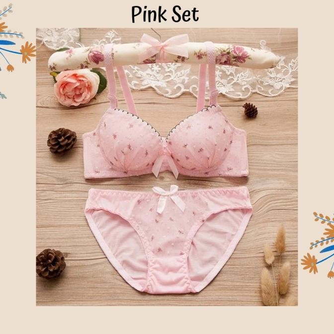 Super Murah, Patricia Underwear Set Lingerie - Bra + Panty -Bra + Celana Dalam