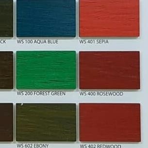 Spesial Wood Stain Mowilex 1Kg Plitur Water Based Eksterior - Cat Kayu