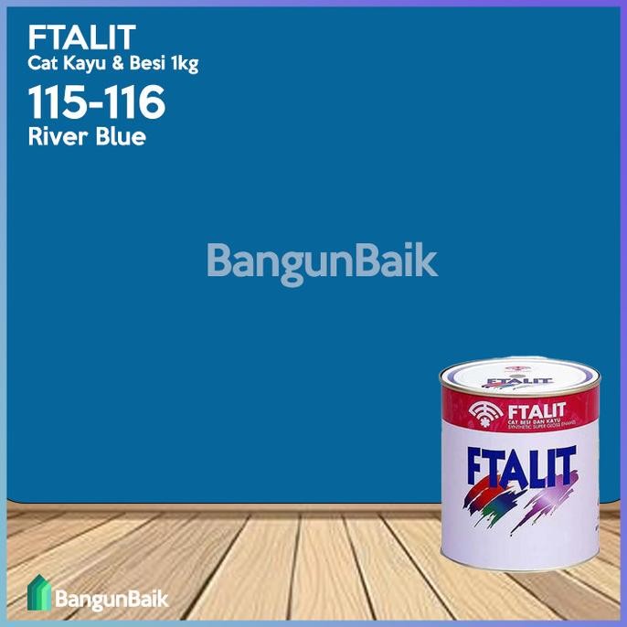 Miliki Kansai Ftalit 116 River Blue 1Kg / Cat Kayu Dan Besi Ftalit 115-116
