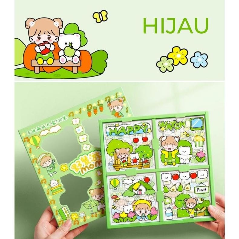 

SD83 STIKER LABUBU 100 LEMBAR 2D MOMO WATERPROOF KARTUN KARAKTER KOREA DEKORASI SCRAPBOOK Berkualitas