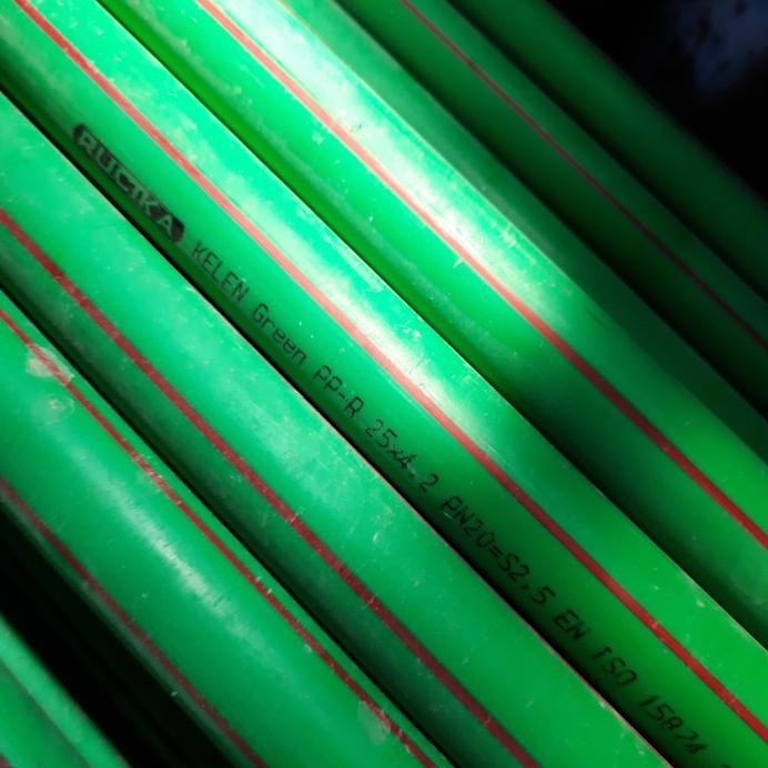 Pipa Ppr Rucika Pn20 25Mm 3/4" Ready