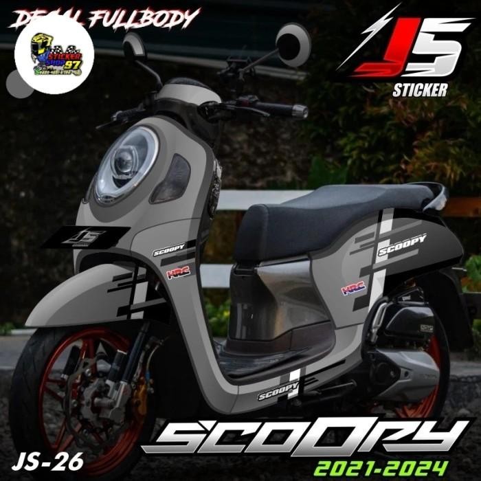 Decal Full Body Scoopy Decal Stiker Full Body 2024 Original Dan Terpercaya