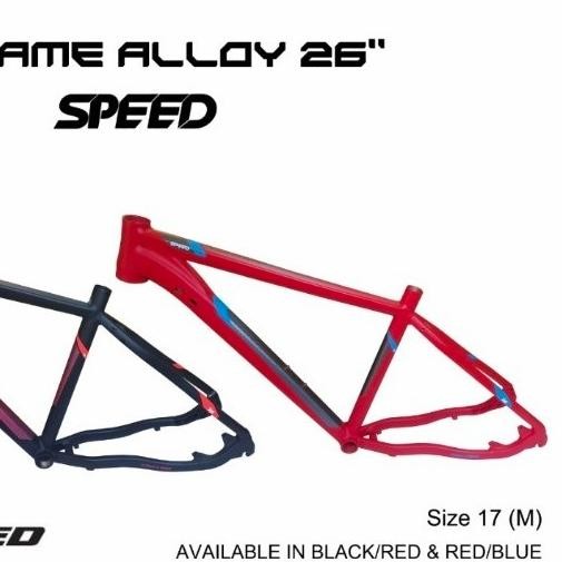 Frame MTB 26 United speed size M (17) kabel dalam - Batangan Body Sepeda MTB Ukuran 26 .