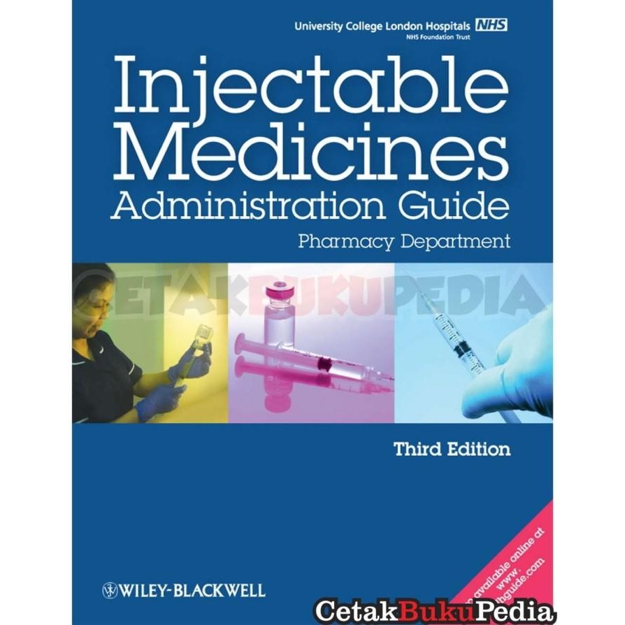 Bookpo Ucl Hospitals Injectable Medicines Administration Guide Pharm Softcover