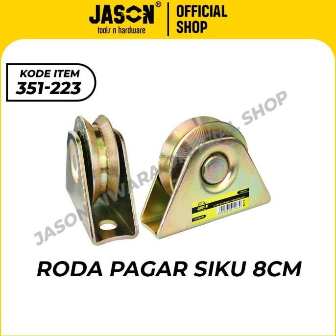 Roda Pagar Siku 8 Cm Jason 351-223 New Stok
