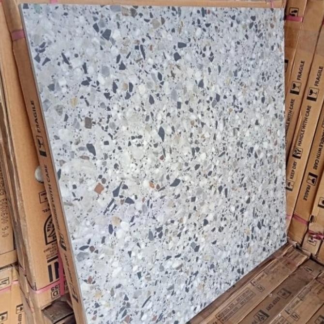 Bisa Gosend Terazo Venice Grey 60X60 Infinity