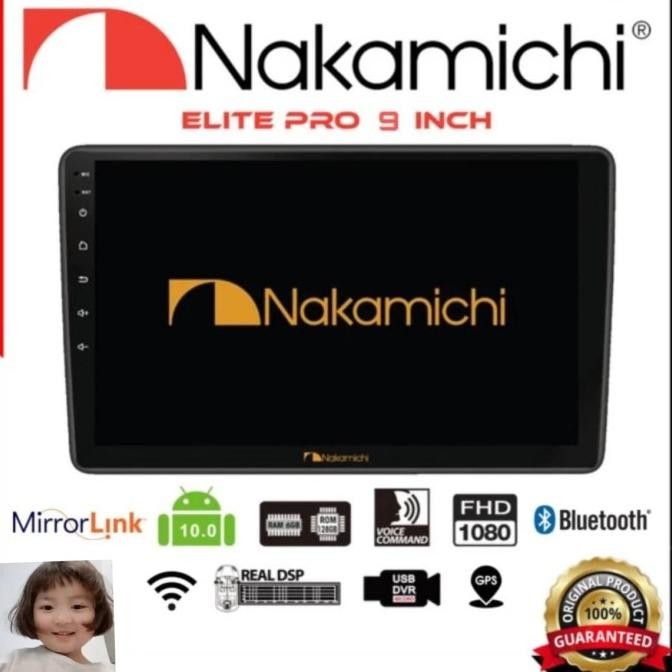 * Hu Android Nakamichi Elite Pro 9 Inch New Ram 6/128 Gb Raffa Audio *