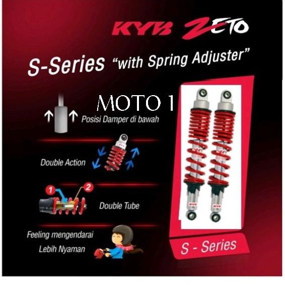 SHOCKBREAKER KYB-ZETO/ZT1070/S-SERIES/280/EMPUK (jupiter, vega, zr)