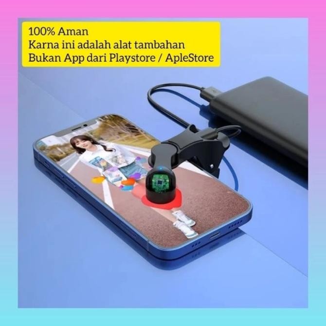 Bisa Gosend Alat Clicker/Auto Clicker Tap Tap Layar Untuk Live Tik-Tok Tap Layar