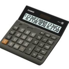 

TT60 CASIO DH-16 - Desktop Calculator / Kalkulator Berkualitas