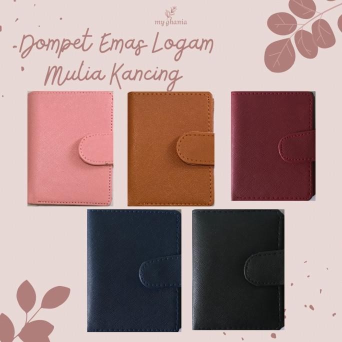 

Card holder / Dompet Kartu Emas Logam Mulia Antam UBS Minigold-Kancing