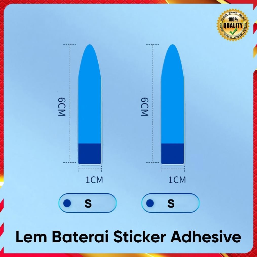 

rd-67 Lem Baterai Stiker Adhesive Battery Adhesive Lem Tape Strip Stiker Batre universal For HP Android Dan IOS Terlaris