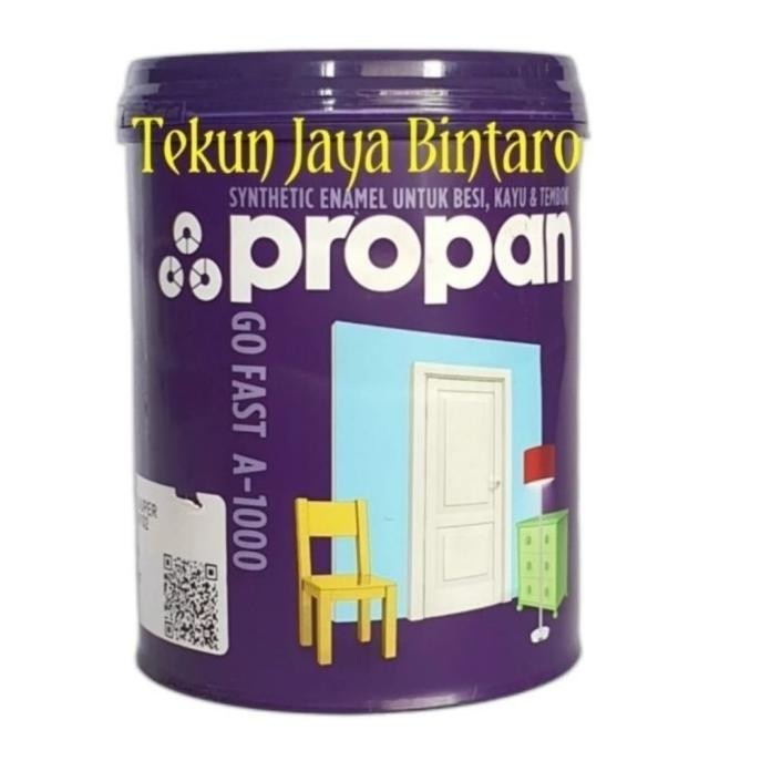 Spesial Propan Cat Besi & Kayu Waterbase Go-Fast A 1000 Ash Grey-8106 -1Kg