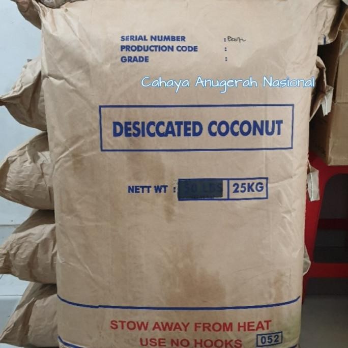 

25 Kg Kelapa Parut Kering / Desiccated Coconut 25Kg Gojek Grab only murah