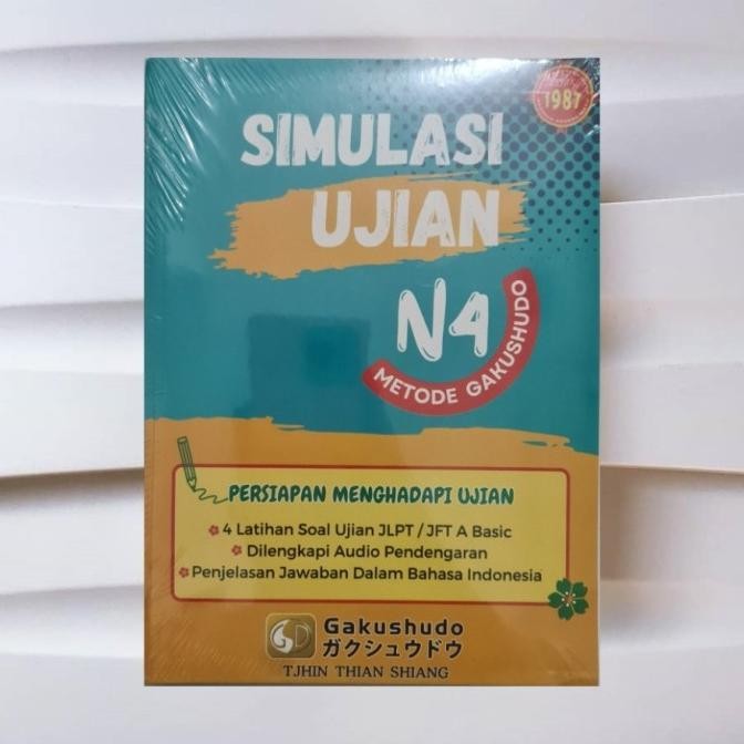 TERLARIS Simulasi Ujian Kemampuan Bahasa Jepang N4 Gakushudo