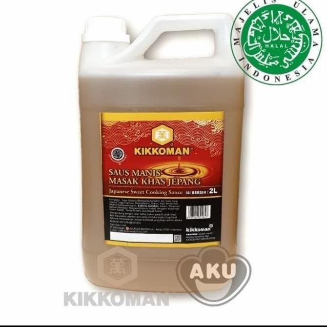 

Mirin Halal Kikkoman. Japanese Sweet Cooking Sauce 2 Liter jirigen murah