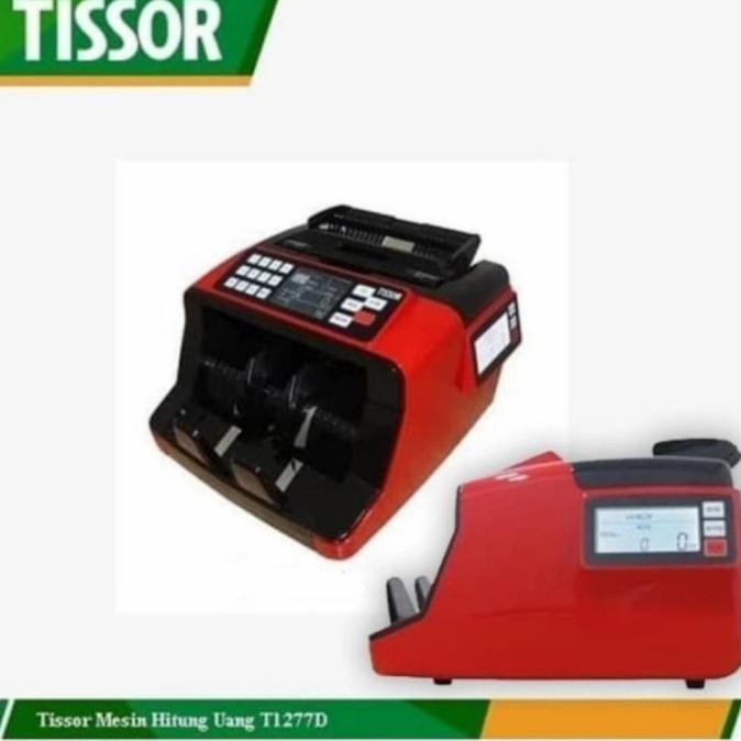 TERLARIS Mesin hitung uang TISSOR T1277D/Penghitung uang Tissor T-1277D