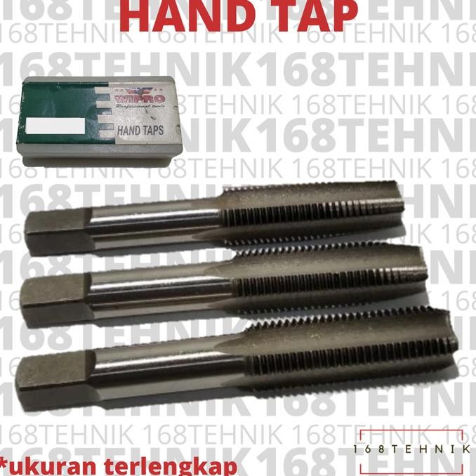 Terlaris HANDTAP M6X0.5 SET ISI 3 - HAND TAP M6X0.5 - HAND TAP M6 SALE