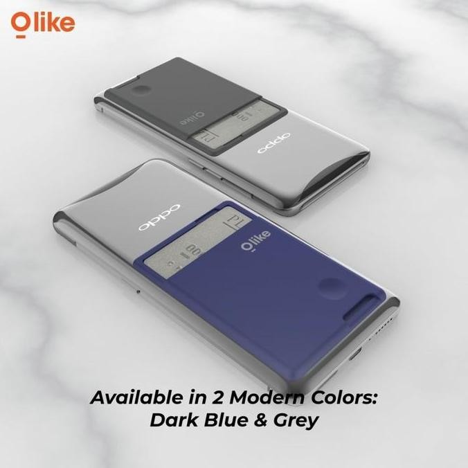 

Olike CP1 Sticky Phone Card Holder Dompet Kartu Tempelan HP Slim
