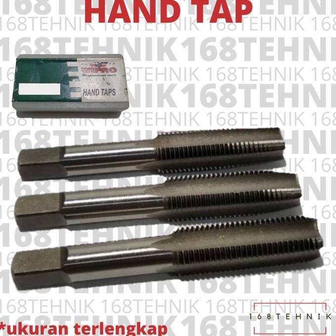 Terlaris HANDTAP M6X1.25 SET ISI 3 - HAND TAP M6X1.25 - HAND TAP M6 SALE