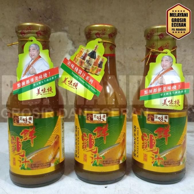 

YUMMY HOUSE CHICKEN STOCK 430 GR / SAUS BUMBU RASA AYAM IMPORT murah
