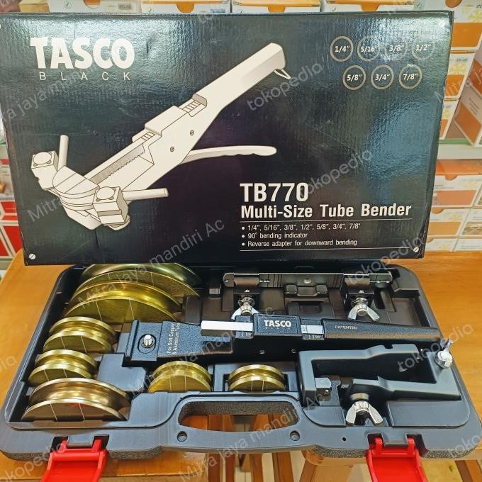 Tube bender Tasco black TB770 Multi size murah