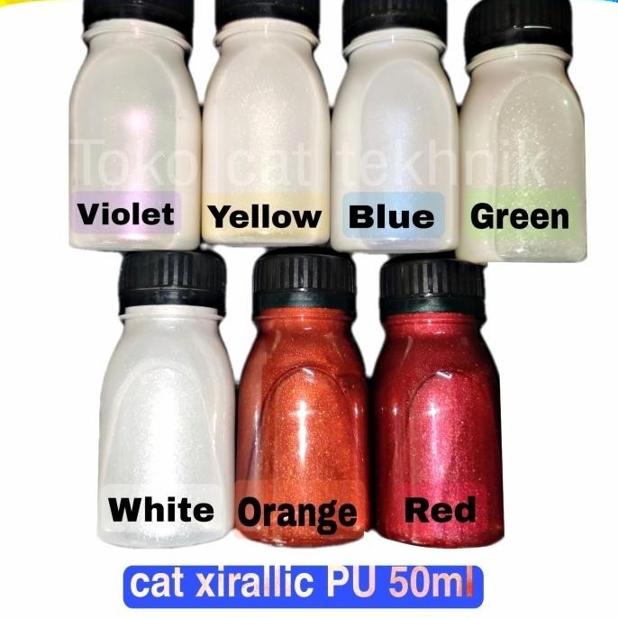 Cat Pu xyrallic xyralic ecer | Cat duco xirallic xiralic Pu 50ml murah