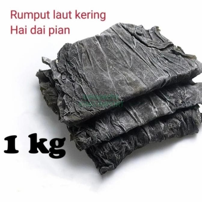 

kombu konbu kelp dashima dried seaweed rumput laut kering 1kg haitai murah