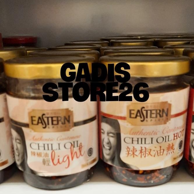 

EASTERN CHILI OIL LIGHT & EASTERN CHILI OIL HOT 200 GR | SAMBAL murah