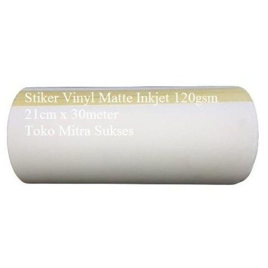 

Stiker Vinyl Matte Inkjet A4 Roll - 21cm x 30m murah