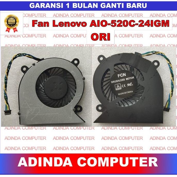 Fan Lenovo Aio 3-24 520C-24Igm S5430 A340-22 V30A-24 520C-24 520C-24Ikb S5430-00 Series Co