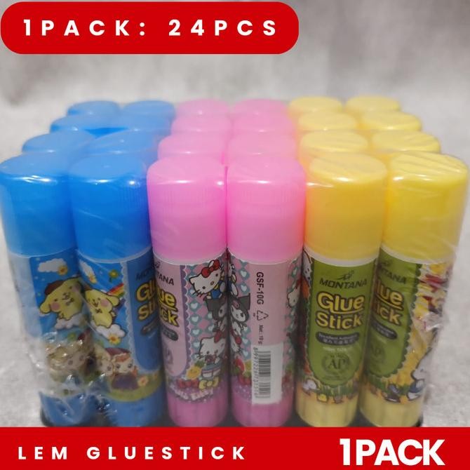 

Lem Gluestick Montana 1Pack isi 24 Pcs murah