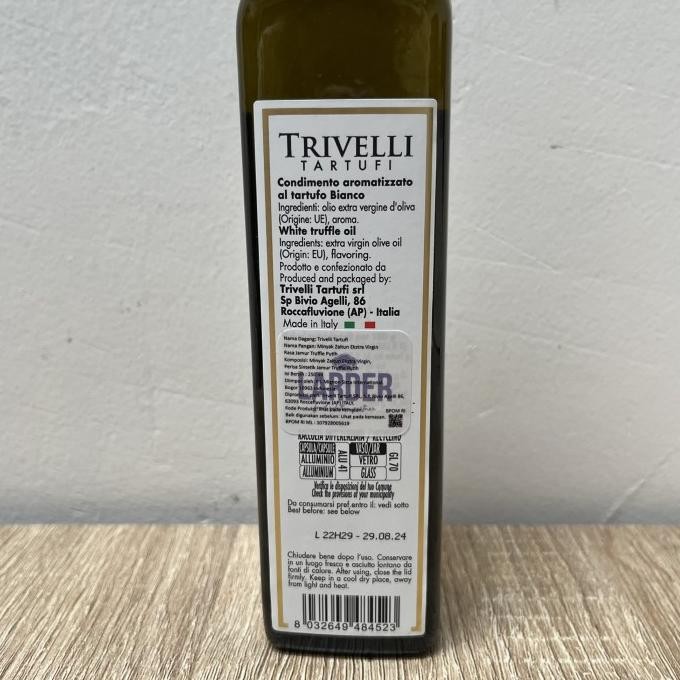 

Trivelli White Truffle Oil 250ml - Tartufi Extra Virgin Truffle Putih murah