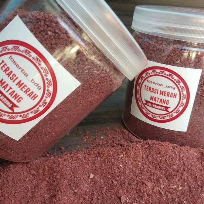 terasi merah bubuk matang JUMBO murah