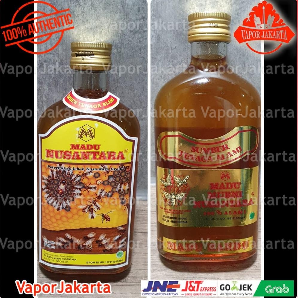 

Madu Nusantara Murni 250ml & Super 250ml