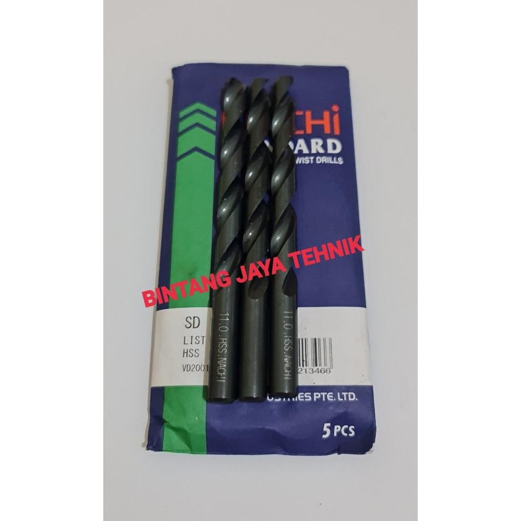 MATA BOR BESI 11mm NACHI HSS / NACHI 11mm HSS MATA BOR BESI murah