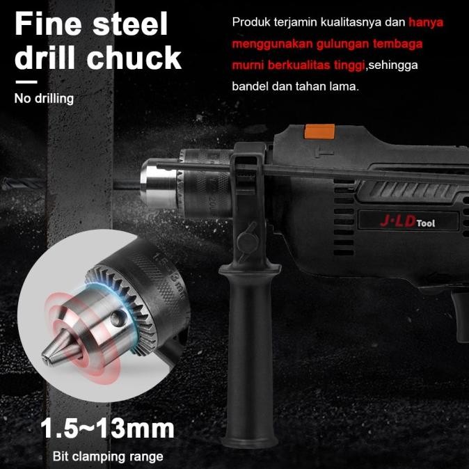 JLD Mesin Bor beton 13mm - impact drill- bor beton - Bor beton 13mm murah