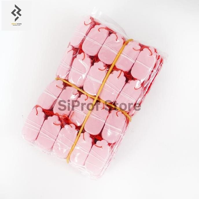 

Bandrol / Price Tag / Label Harga Perhiasan ukuran kecil 1 Pack (5 bungkus) Isi 1300 - 1700 Label murah