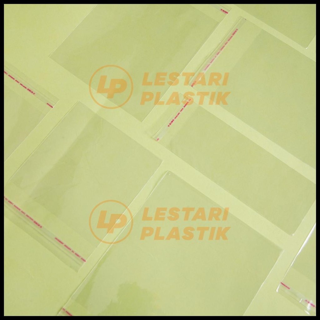 PLASTIK OPP ROTI KOPI PIE SEAL LEM 7X18 8X10 10.5X13 12X12 12X22 13X25 15X18 16X18 17X17 OPP DVD BAK