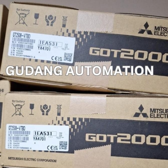 HMI MITSUBISHI GT2508-VTBD