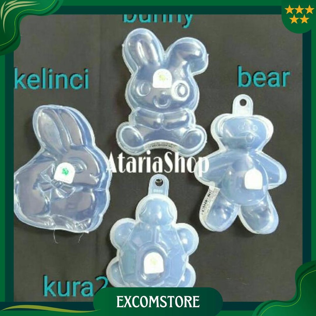 Cetakan Nasi Bento/Kuning/Agar/Puding Karakter Cod