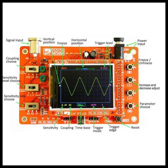 Osiloskop Mini Dso138 Oscilloscope Digital