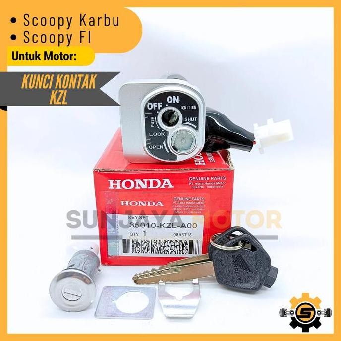 Terlaris Kunci Kontak Set Kzl Keyset Original Honda Spacy Karbu Spacy Fi Kunci Motor 1 Set Key Set A