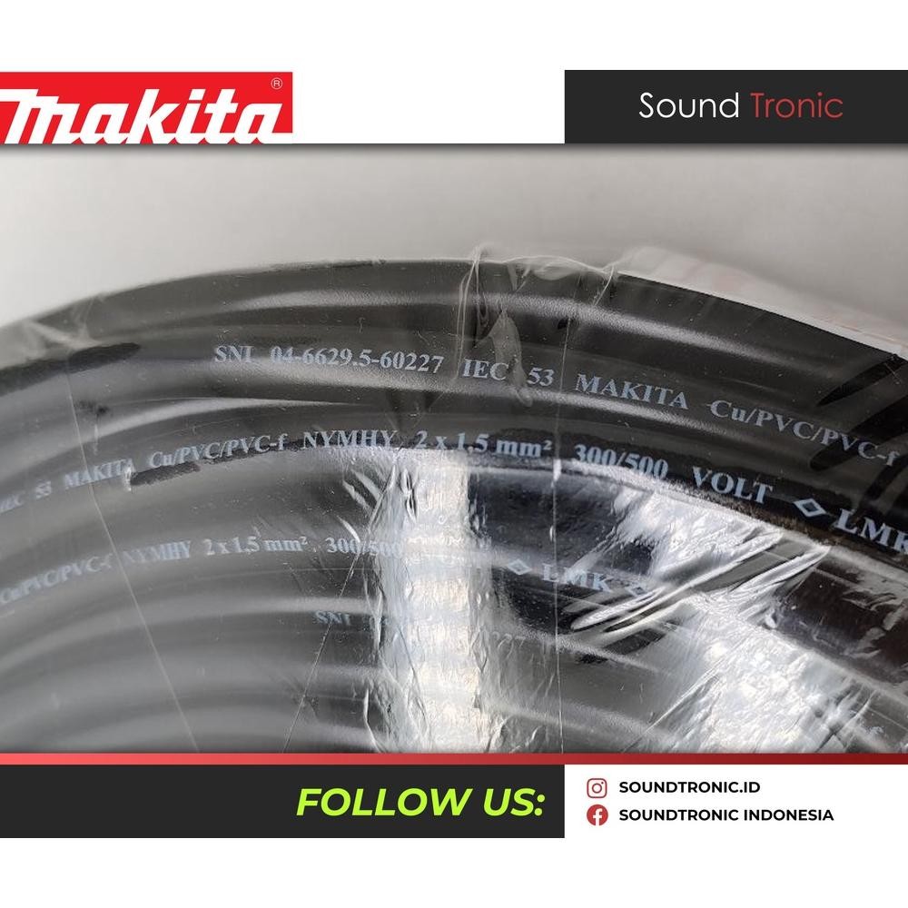 Kabel Audio Speaker 2x1,5 NYYHY Makita Speaker Audio 2x1.5 20meter