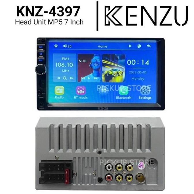 Bisa Grab Head Unit Double Din Mp5 Kenzu Car Audio Bluetooth Radio