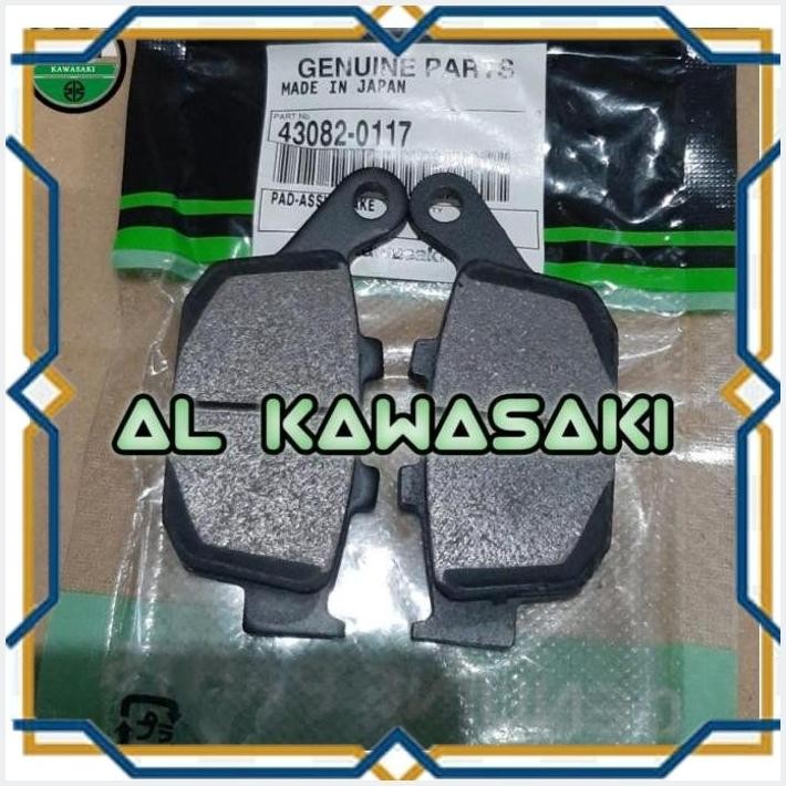 [ALK] KAMPAS REM BELAKANG DISC PAD BELAKANG Z 800 Z800 Z8 ORIGINAL